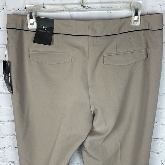 Worthington Tan Slacks NWT Size 8 - Picture 6 of 7